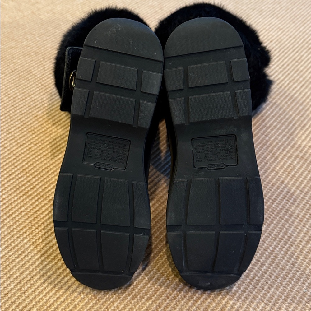 Coach Kimberly Black Winter Snow Boot 9M - Picture 8 of 10